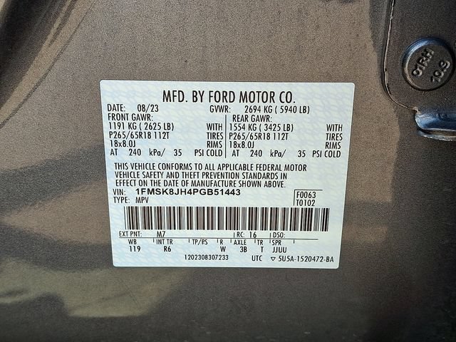 Certified 2023 Ford Explorer Timberline w/ Timberline Technology Package AWD/4WD image 27