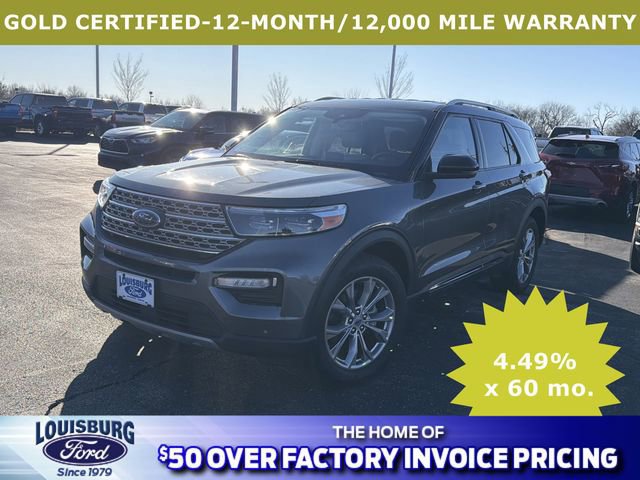 Certified 2022 Ford Explorer Limited w/ Limited Technology Package image 1