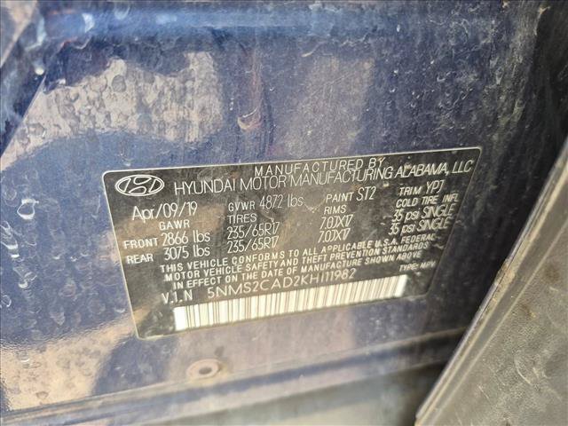 Used 2019 Hyundai Santa Fe SE AWD/4WD image 16