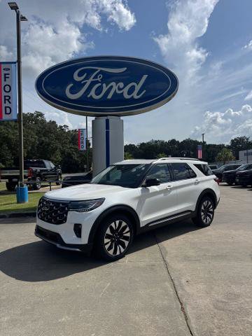 Certified 2025 Ford Explorer Platinum w/ LUX Leather Package
