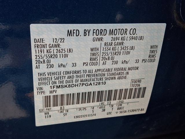 Certified 2023 Ford Explorer XLT w/ Equipment Group 202A AWD/4WD image 29