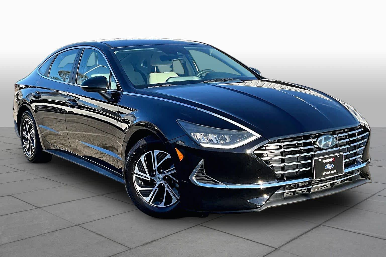 Used 2021 Hyundai Sonata Blue FWD image 3