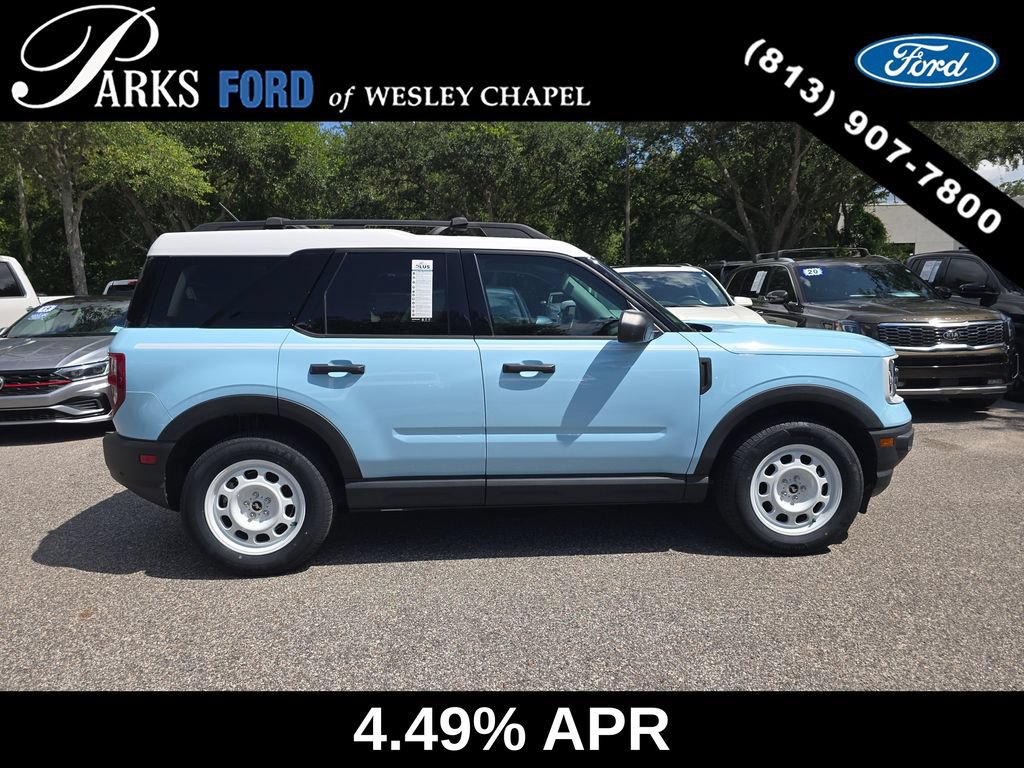Certified 2023 Ford Bronco Sport Heritage w/ Heritage Convenience Package AWD/4WD image 3