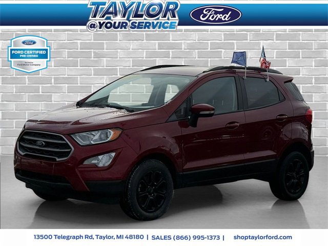 Certified 2021 Ford EcoSport SE