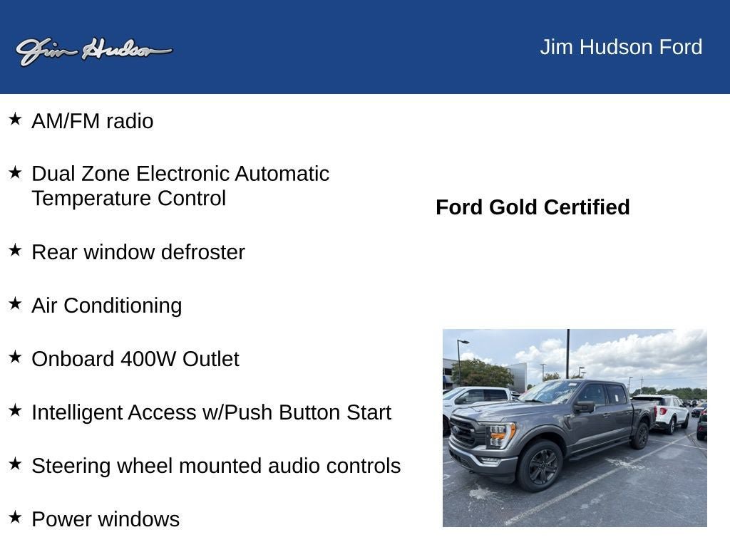 Certified 2023 Ford F150 XLT w/ Equipment Group 302A High AWD/4WD image 13
