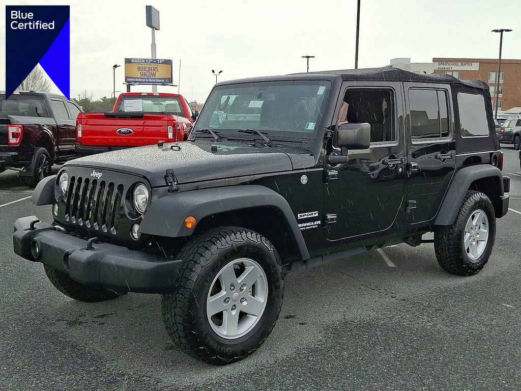 Used 2017 Jeep Wrangler Unlimited Sport w/ Quick Order Package 23S