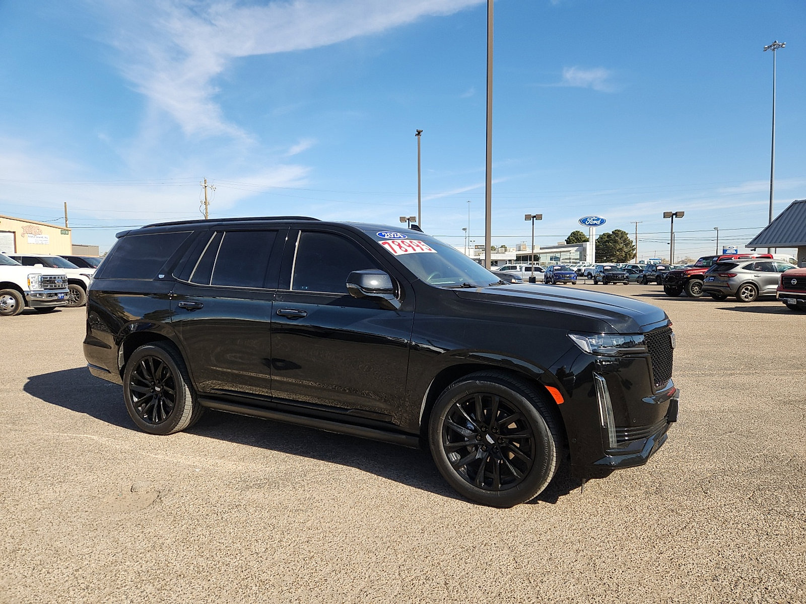 Used 2024 Cadillac Escalade Sport w/ LPO, ONYX Package image 8