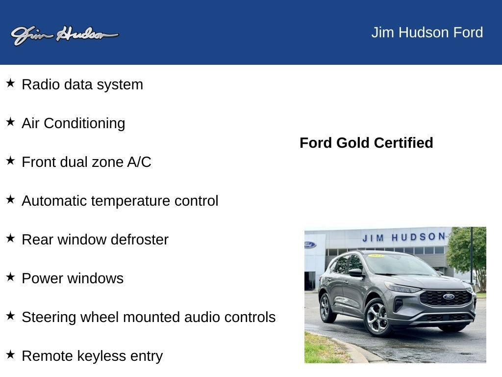 Certified 2024 Ford Escape ST-Line w/ Tech Pack #1 AWD/4WD image 13