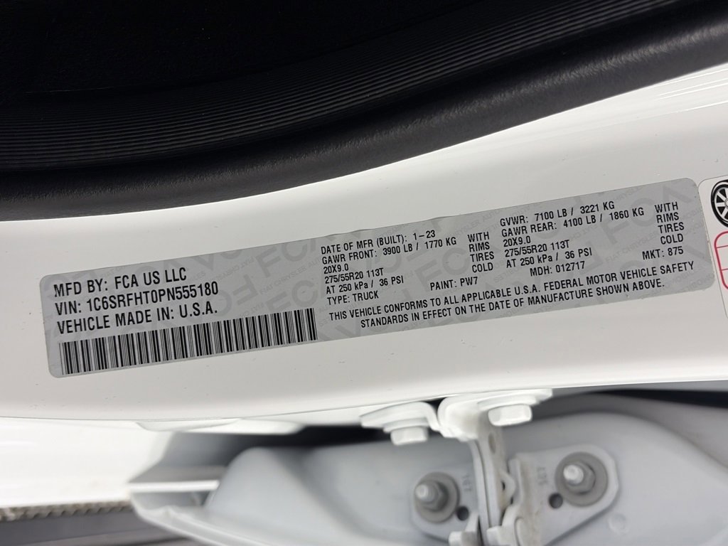 Used 2023 RAM 1500 Limited w/ Bed Utility Group image 9