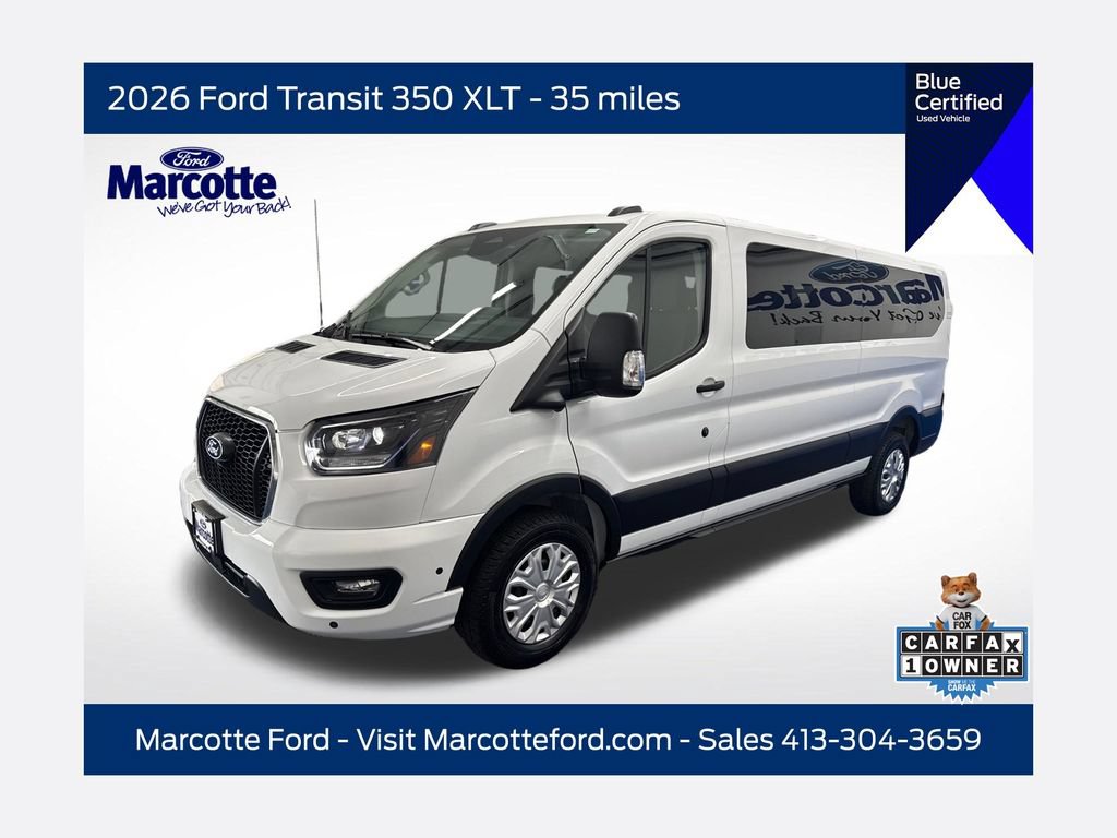 Certified 2026 Ford Transit 350 XLT
