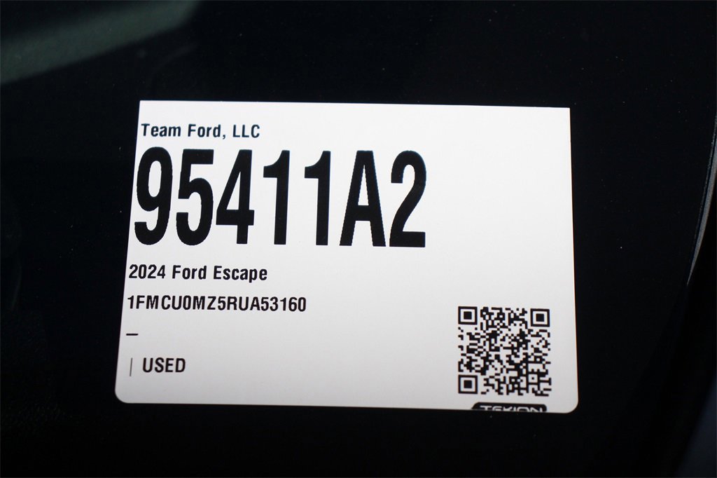 Certified 2024 Ford Escape ST-Line w/ Equipment Group 301A image 31