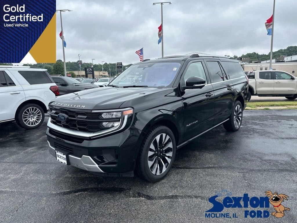 Certified 2025 Ford Expedition Max Platinum w/ Driver's Package AWD/4WD image 1