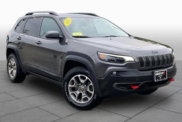 Used 2021 Jeep Cherokee Trailhawk w/ Sun, Sound & Nav Group AWD/4WD image 3