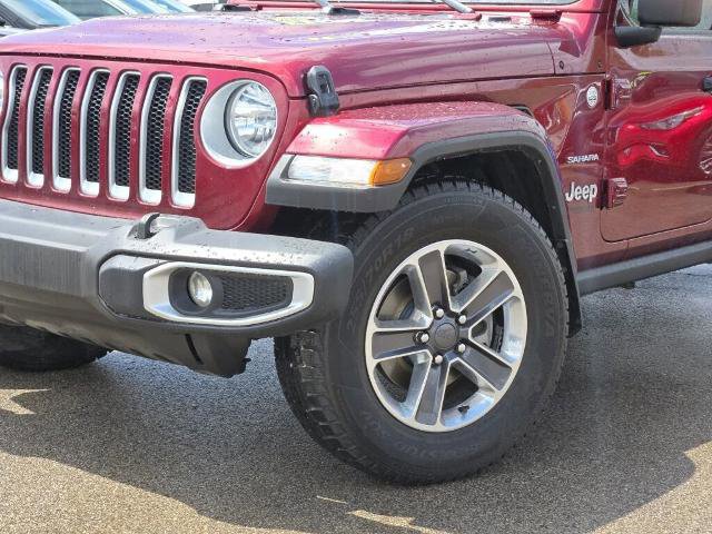 Used 2021 Jeep Wrangler Unlimited Sahara w/ Uconnect 4C Nav & Sound Group image 8