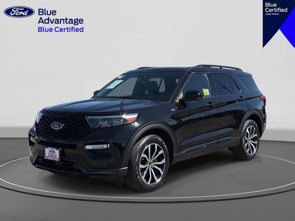 Certified 2022 Ford Explorer ST-Line w/ Class IV Trailer Tow Package AWD/4WD image 1