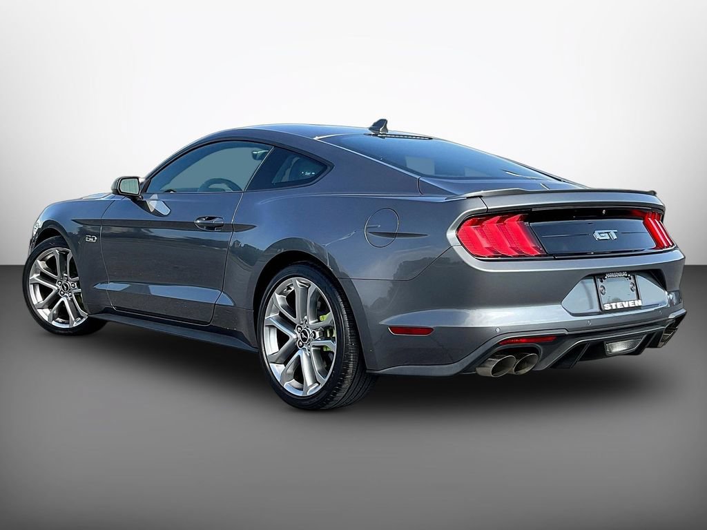 Certified 2021 Ford Mustang GT Premium w/ Carbon Sport Interior Package RWD image 4