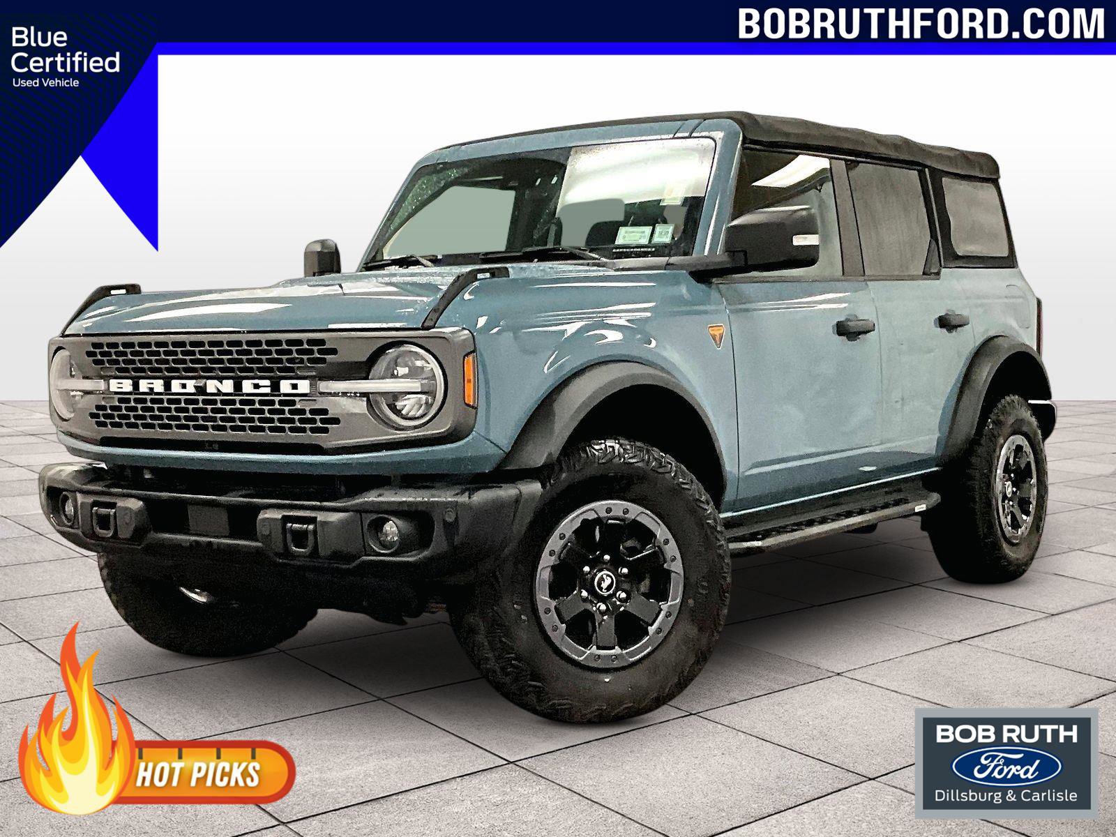 Certified 2022 Ford Bronco Badlands AWD/4WD image 1