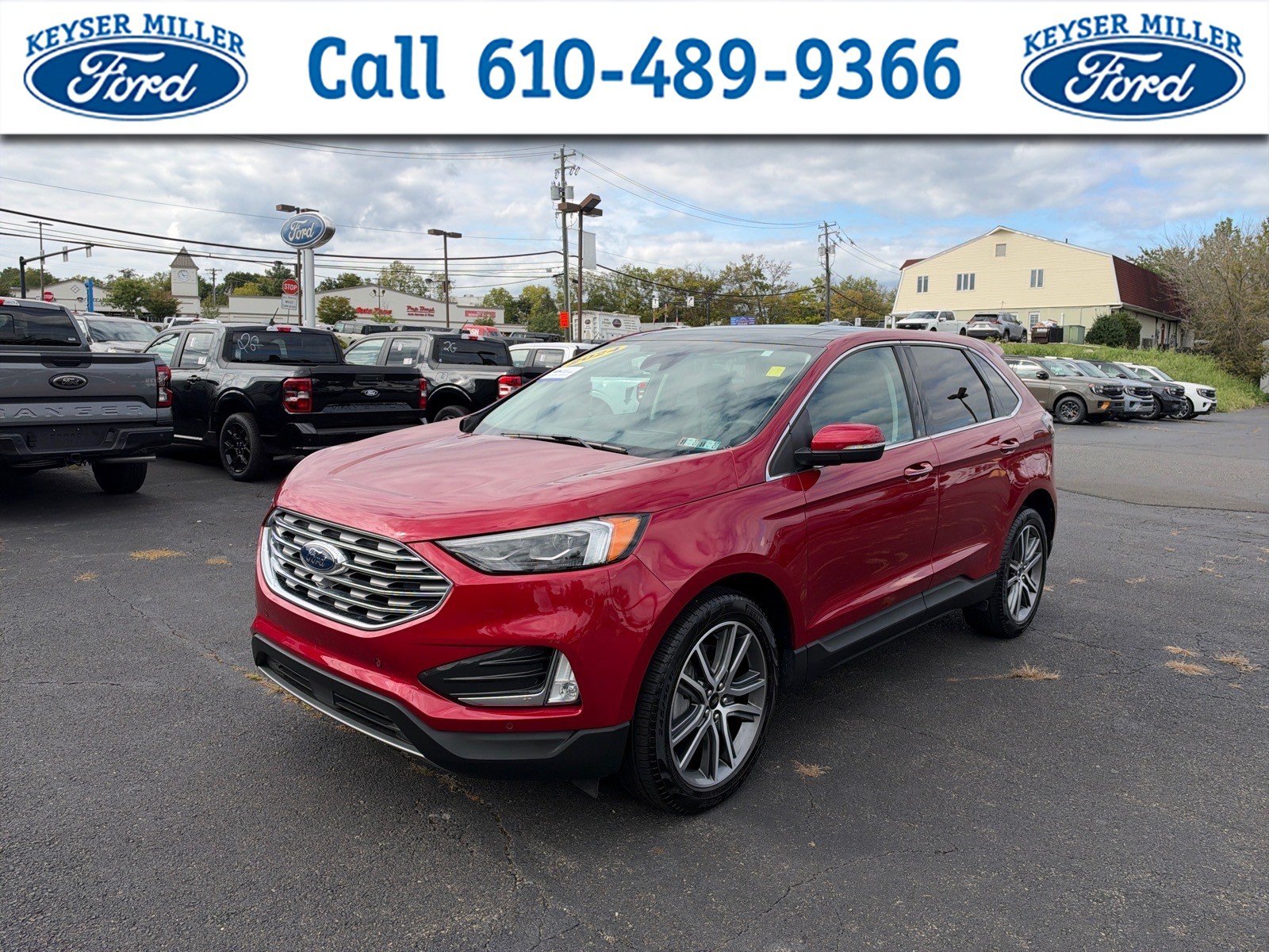 Certified 2024 Ford Edge Titanium w/ Equipment Group 301A AWD/4WD image 1