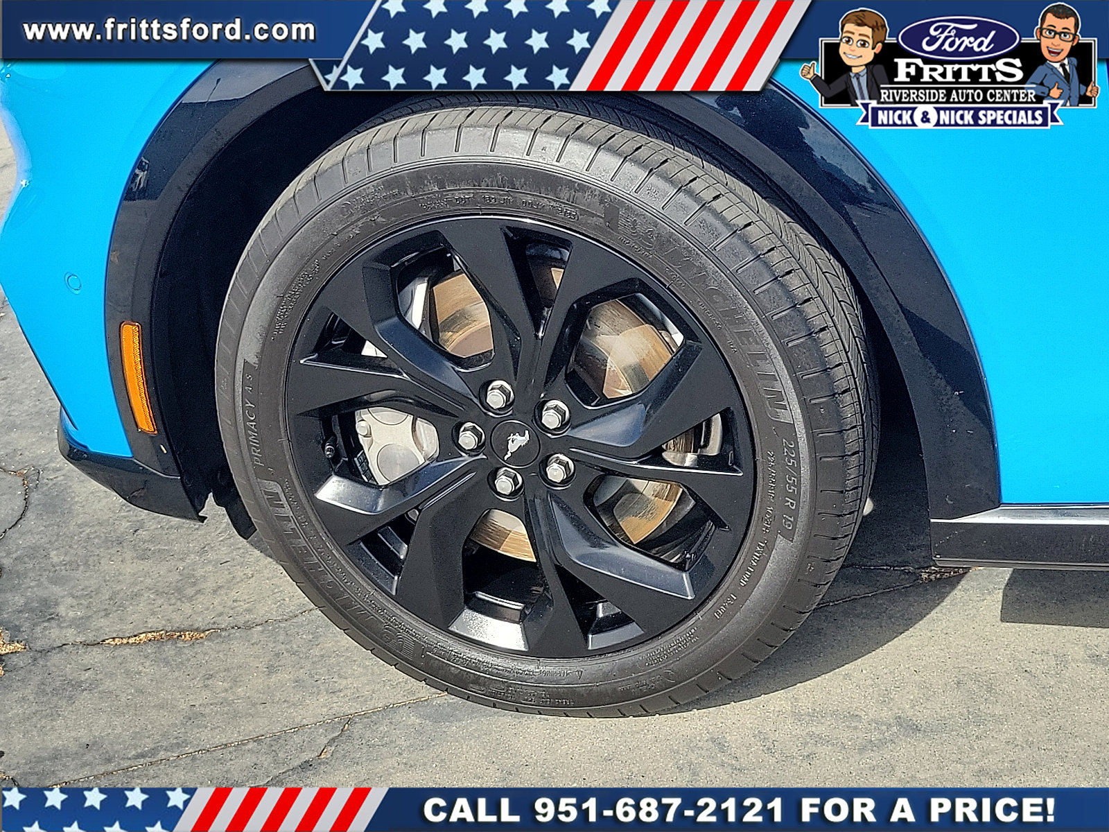Certified 2023 Ford Mustang Mach-E Premium w/ Mustang Nite Pony Package RWD image 20