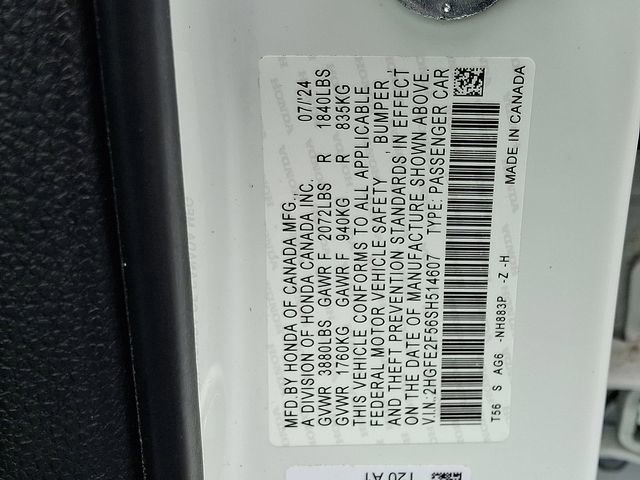 Used 2025 Honda Civic Sport image 27