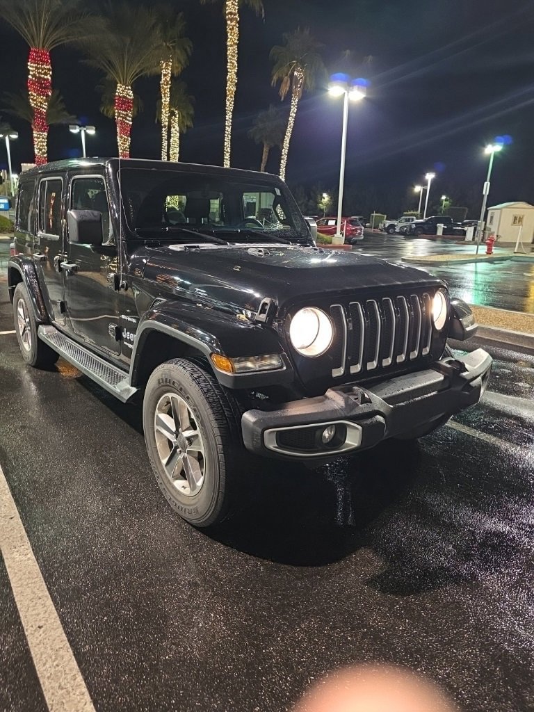 Used 2021 Jeep Wrangler Unlimited Sahara image 2