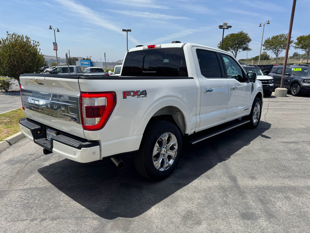 Certified 2023 Ford F150 Platinum w/ Equipment Group 701A High AWD/4WD image 3