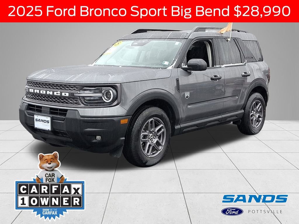 Certified 2025 Ford Bronco Sport Big Bend w/ Convenience Package