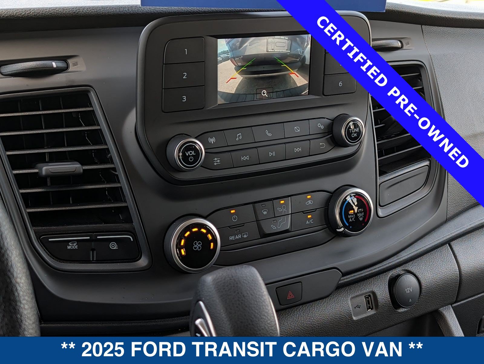 Certified 2025 Ford Transit 250 Low Roof w/ Exterior Upgrade Package RWD image 27
