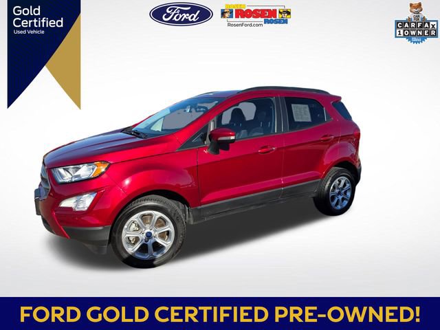 Certified 2020 Ford EcoSport SE w/ SE Convenience Package