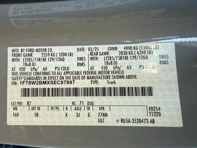 Certified 2025 Ford F250 Lariat w/ Tremor Off-Road Package image 50