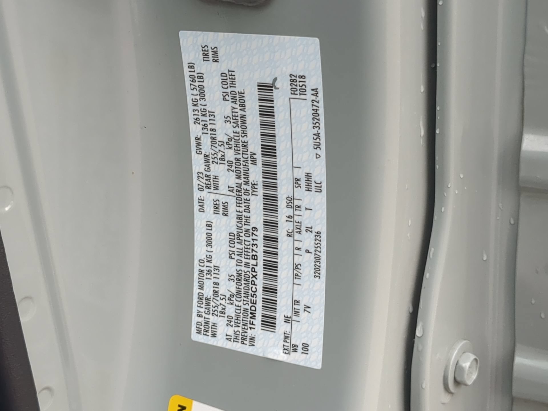 Certified 2023 Ford Bronco Outer Banks AWD/4WD image 73