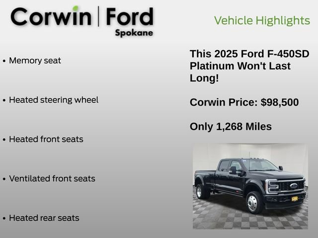 Certified 2025 Ford F450 Platinum AWD/4WD image 13