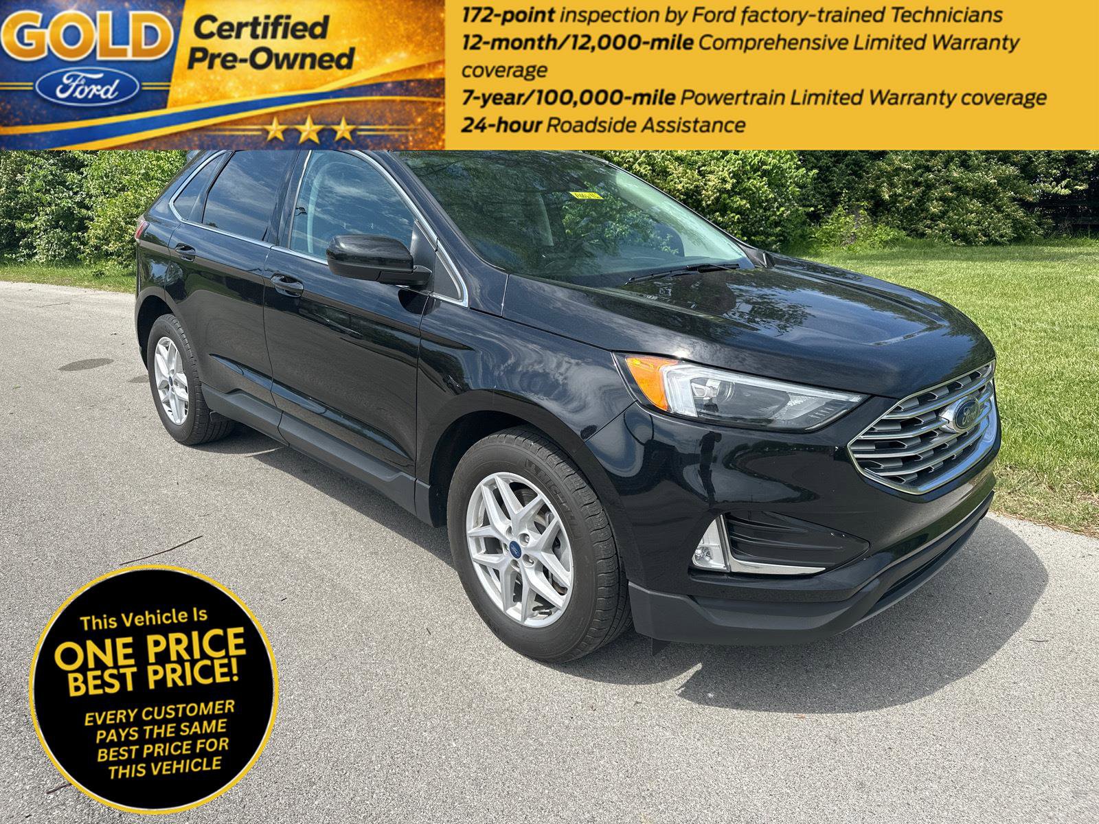 Certified 2022 Ford Edge SEL w/ Convenience Package AWD/4WD image 1