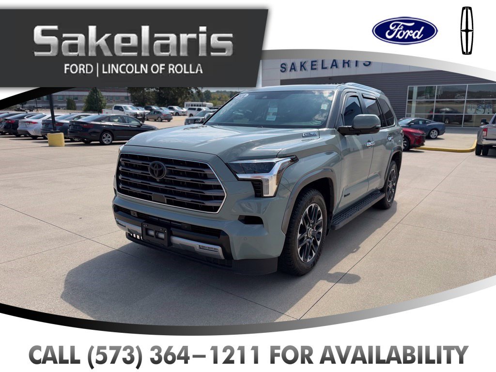 Used 2024 Toyota Sequoia Limited w/ Tow Technology Package AWD/4WD image 1