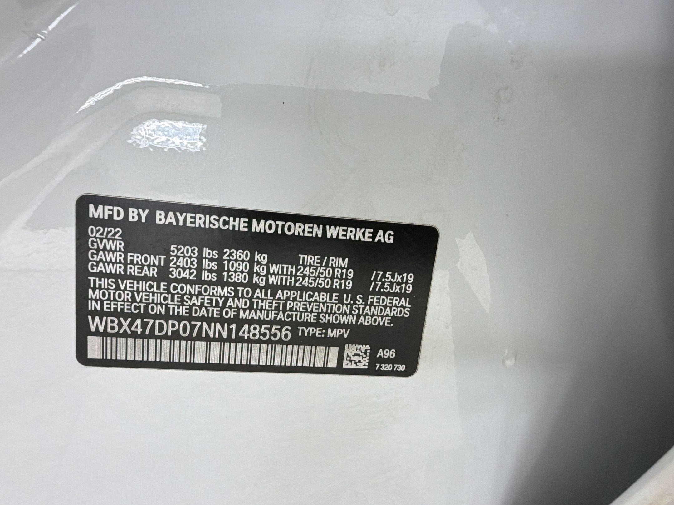 Used 2022 BMW X3 sDrive30i w/ Convenience Package w/ZPA RWD image 21
