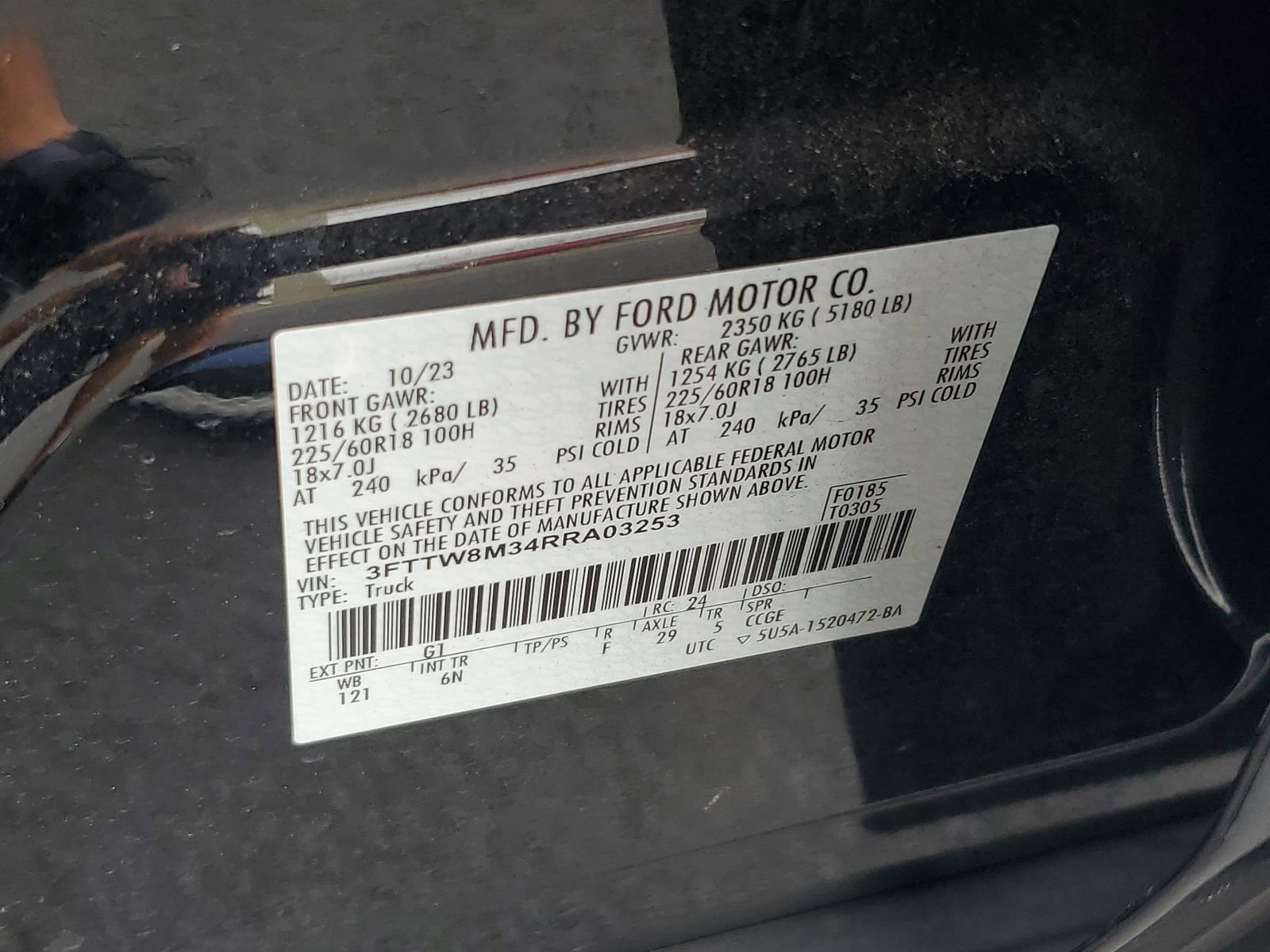 Certified 2024 Ford Maverick Lariat image 29