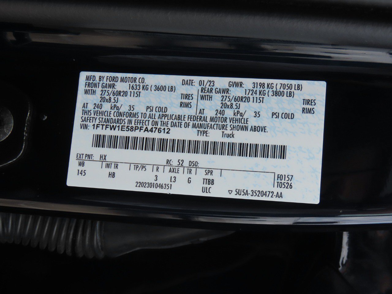 Certified 2023 Ford F150 Lariat w/ Equipment Group 502A High AWD/4WD image 28
