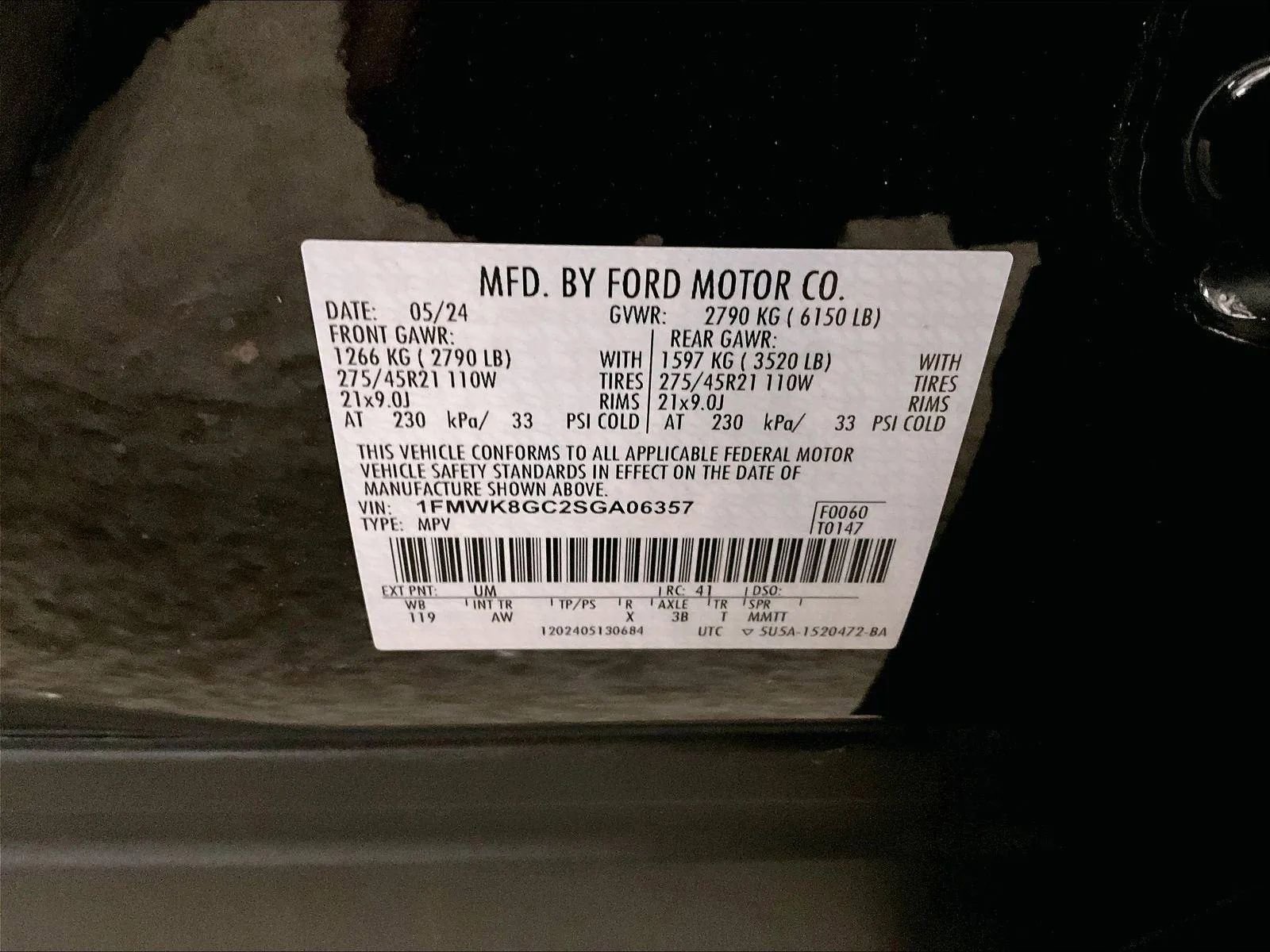 Certified 2025 Ford Explorer ST AWD/4WD image 34