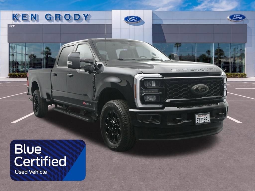 Certified 2025 Ford F350 Lariat w/ Black Appearance Package AWD/4WD image 1