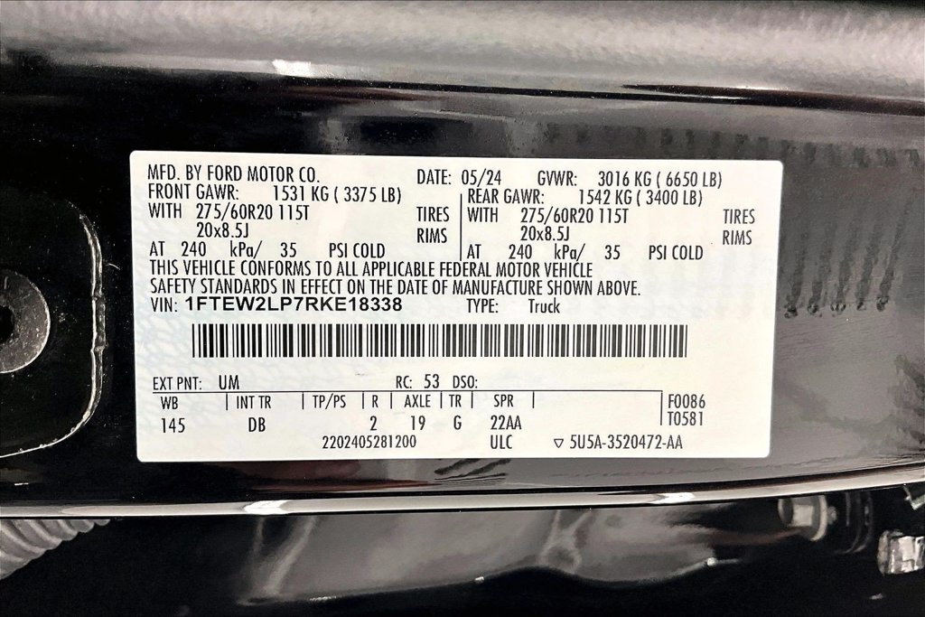 Certified 2024 Ford F150 STX AWD/4WD image 35