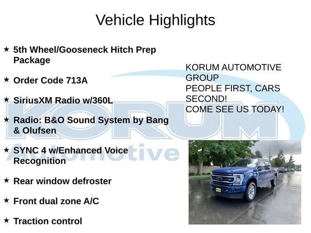 Certified 2022 Ford F350 Platinum AWD/4WD image 8