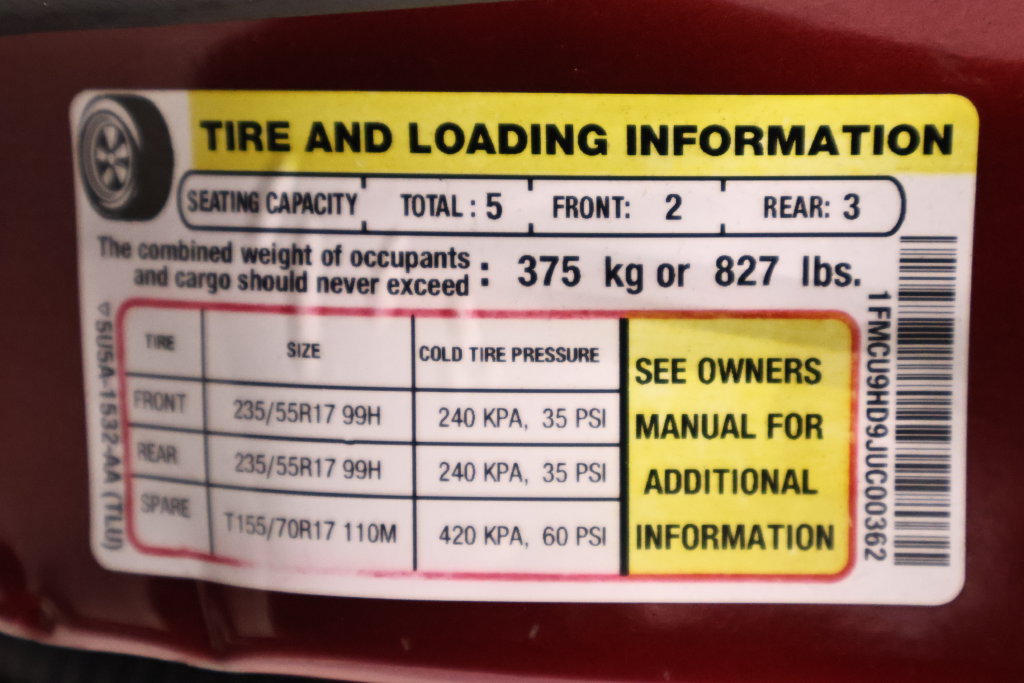 Certified 2018 Ford Escape SEL AWD/4WD image 22