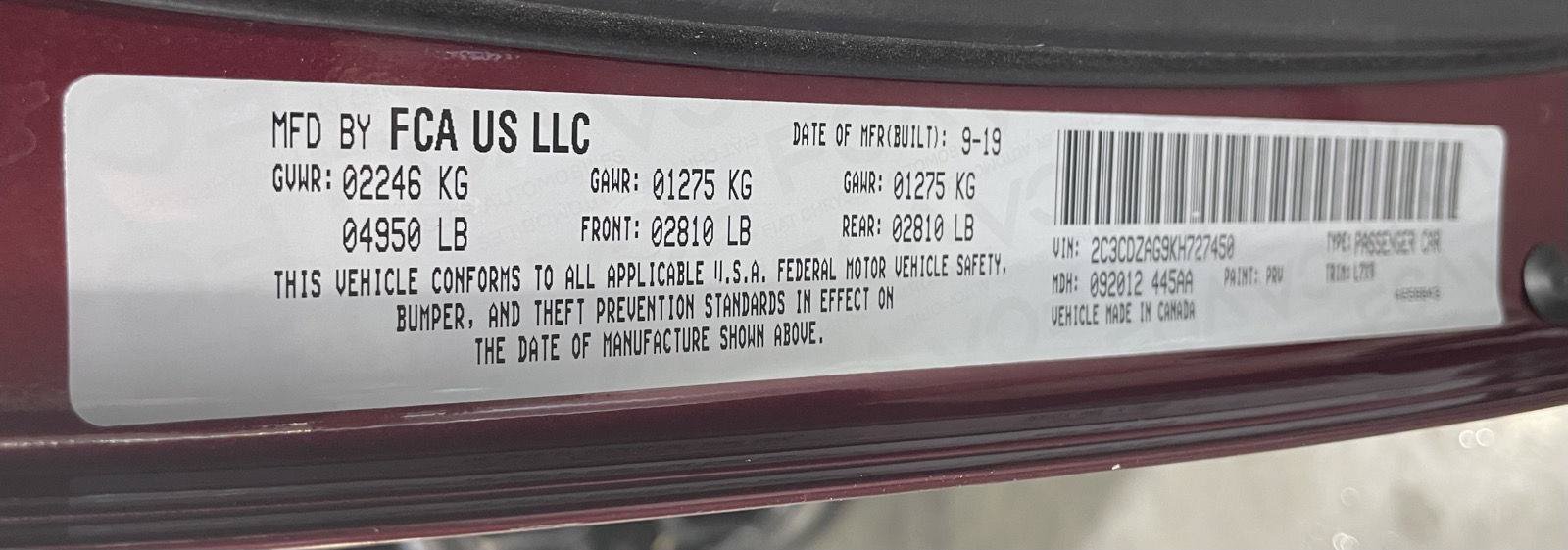 Used 2019 Dodge Challenger SXT RWD image 33