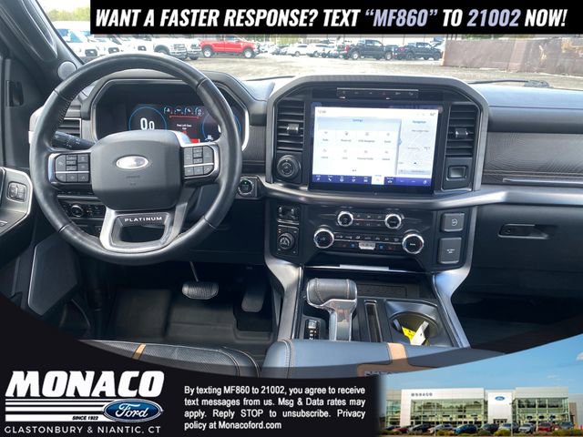 Certified 2023 Ford F150 Platinum w/ Equipment Group 701A High AWD/4WD image 14