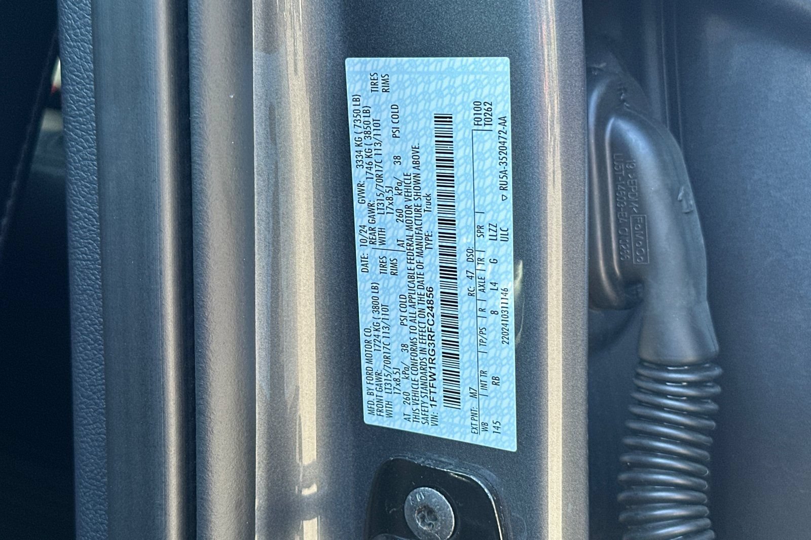 Certified 2024 Ford F150 Raptor AWD/4WD image 60