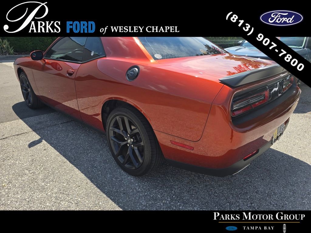 Used 2022 Dodge Challenger SXT w/ Blacktop Package RWD image 4