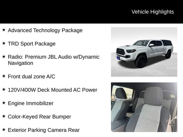 Used 2023 Toyota Tacoma TRD Sport w/ Advanced Technology Package AWD/4WD image 8