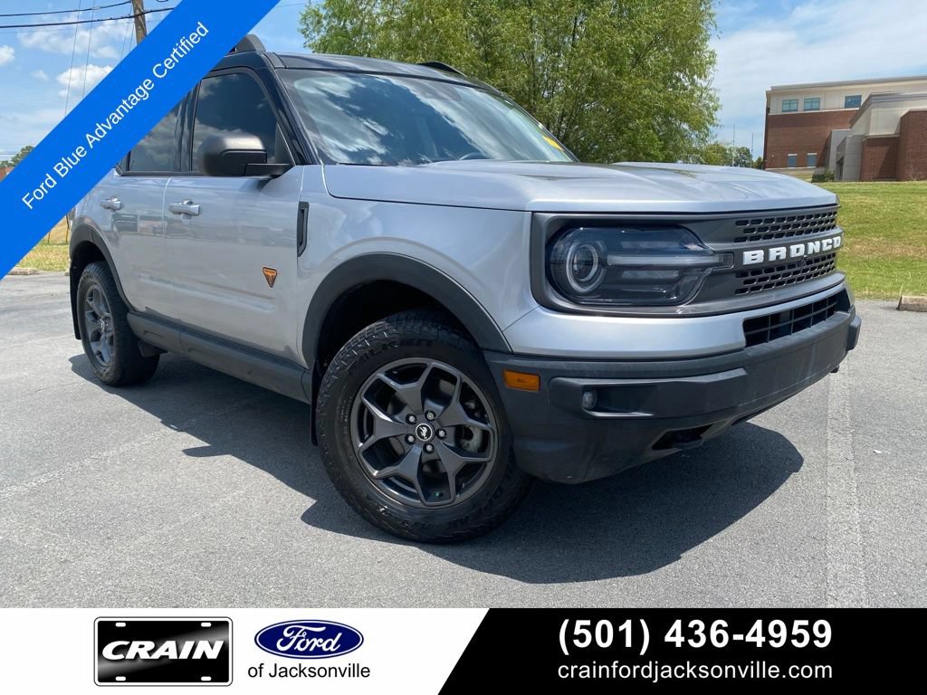 Certified 2022 Ford Bronco Sport Badlands w/ Premium Package AWD/4WD image 1
