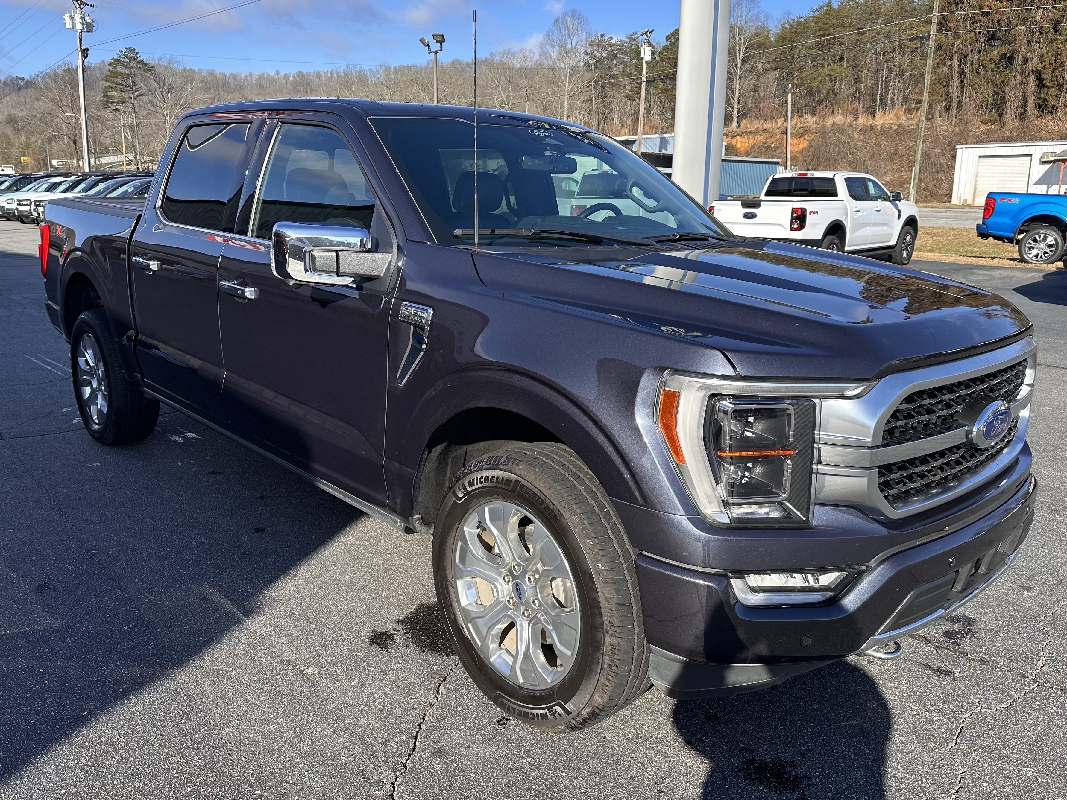 Certified 2022 Ford F150 Platinum w/ Trailer Tow Package AWD/4WD image 4