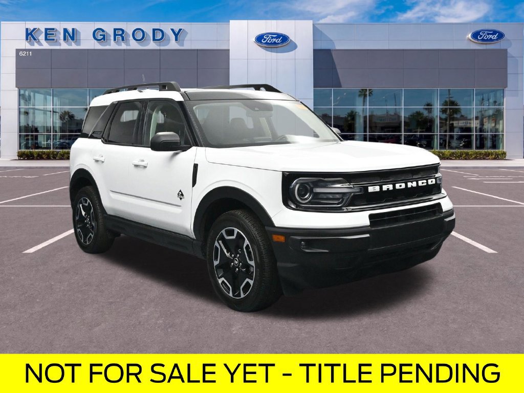 Certified 2023 Ford Bronco Sport Outer Banks w/ Tech Package